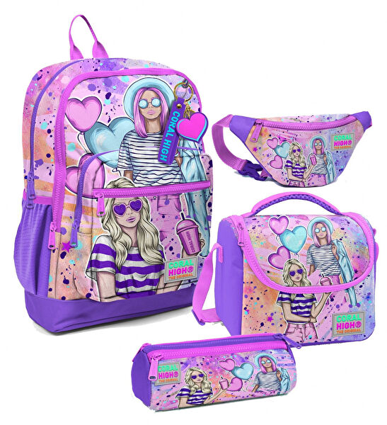 Coral High Kız Çocuk Sırt Çantası