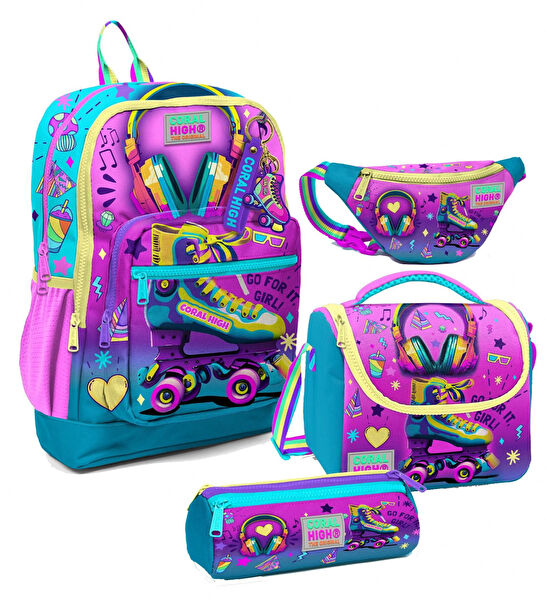 Coral High Kız Çocuk Sırt Çantası