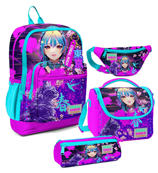 Coral High Kız Çocuk Sırt Çantası