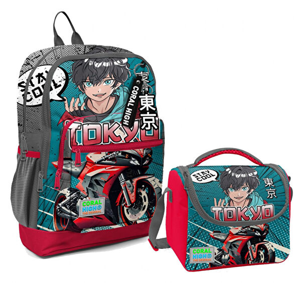 Coral High Okul Çantası