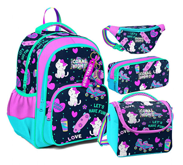 Coral High Kız Çocuk Sırt Çantası