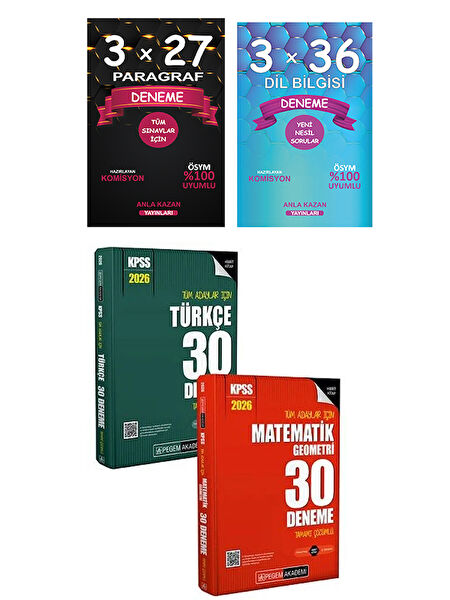 Pegem Yayınevi Sınav Hazırlık