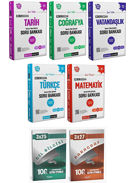 Pegem Yayınevi Sınav Hazırlık