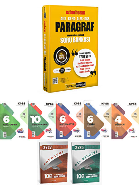 Pegem Yayınevi Sınav Hazırlık