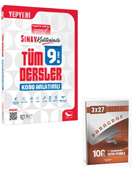 Anla Kazan Yayınları Ders ve Yardımcı Kaynak Kitapları