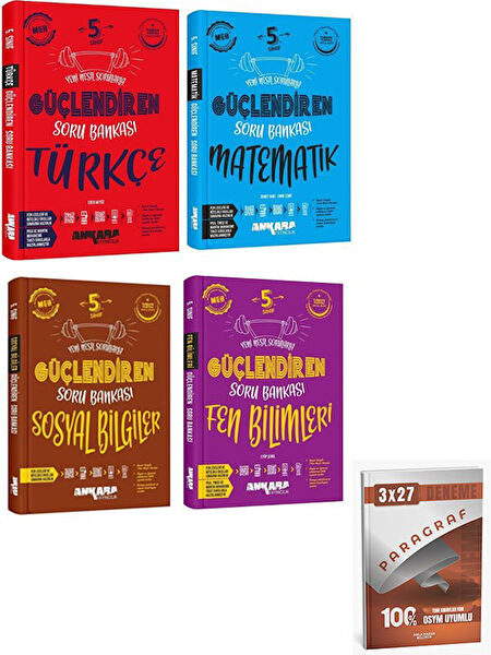 Anla Kazan Yayınları Ders ve Yardımcı Kaynak Kitapları