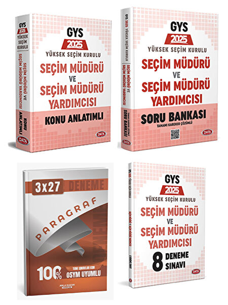 Data Yayınevi Sınav Hazırlık