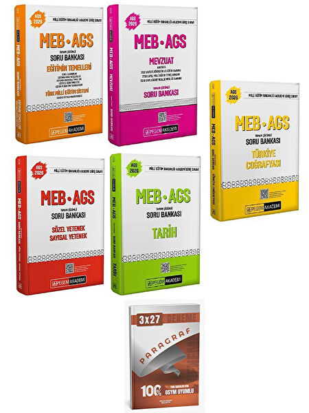 Pegem Yayınevi Sınav Hazırlık