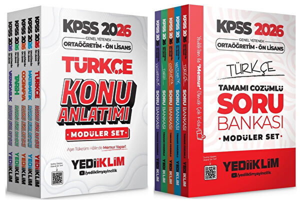 Yediiklim Yayınları Sınav Hazırlık