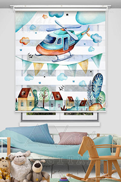 Avart Digital Zebra Perde