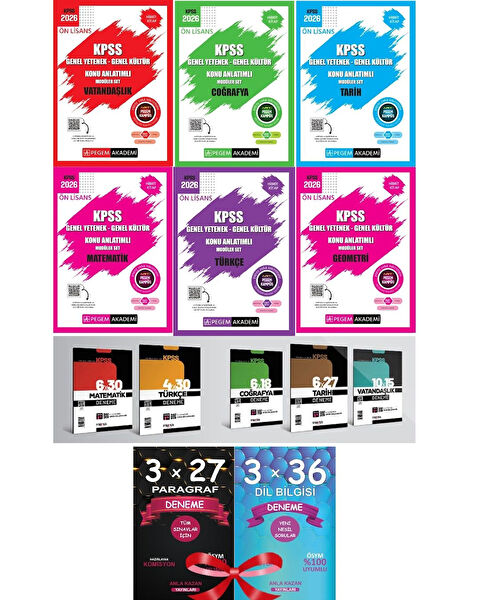Pegem Yayınevi Sınav Hazırlık