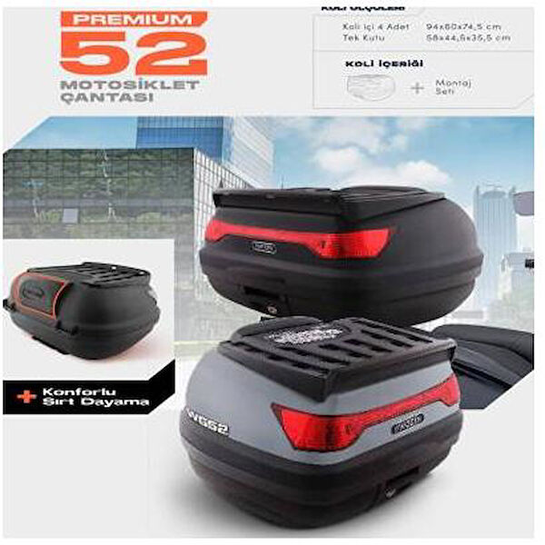 Özerfor Motosiklet Arka Çanta