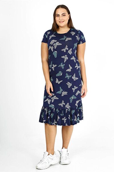 Modayız Büyük Beden Günlük Elbise