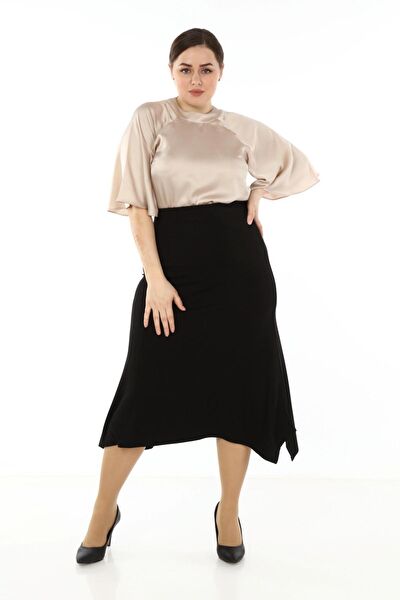 Modayız Büyük Beden Etek