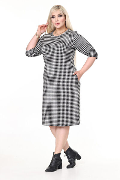 Modayız Büyük Beden Günlük Elbise