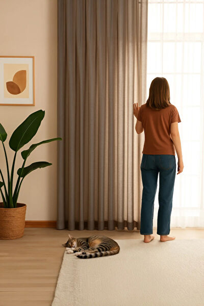 QUBA DECO Tül Perde