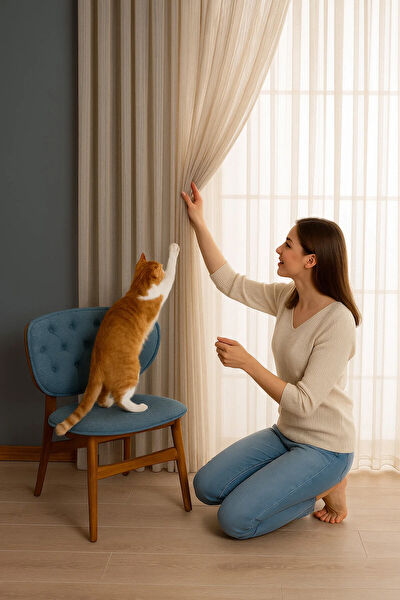 QUBA DECO Tül Perde