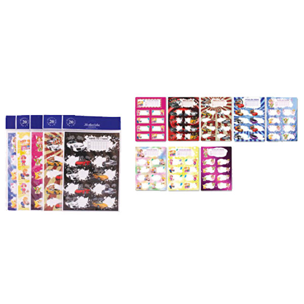 Keskin Color Etiket, Sticker