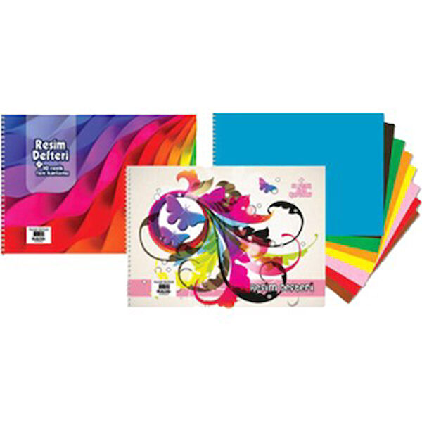Keskin Color Resim Defteri, Kağıtları