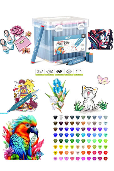 Glance Markör ve Tahta Kalemi