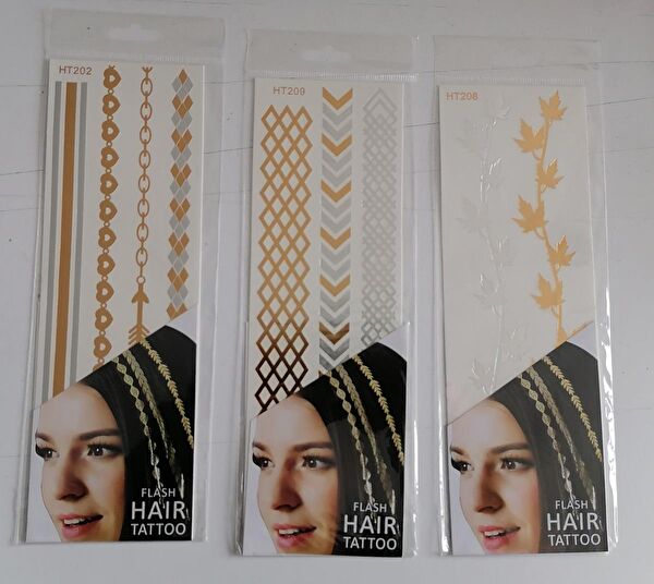 Endeks Ticaret Geçici Dövme, Şablonları