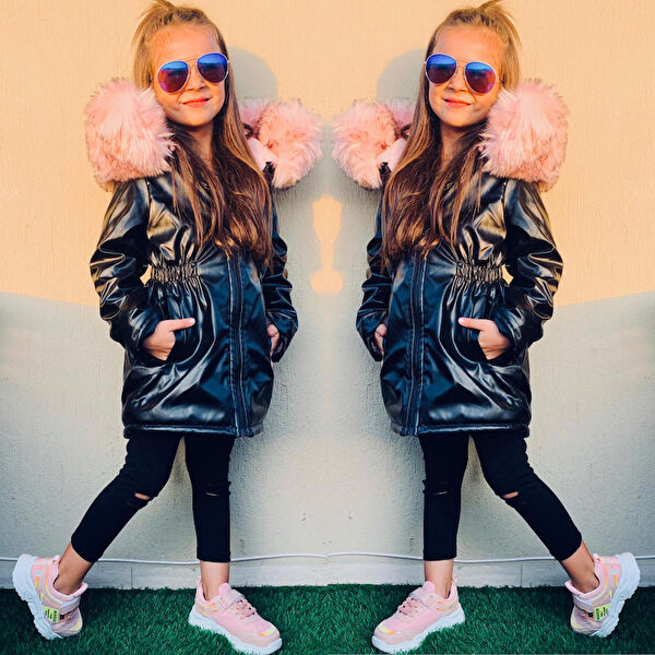 ModaVals Kız Çocuk Mont, Kaban