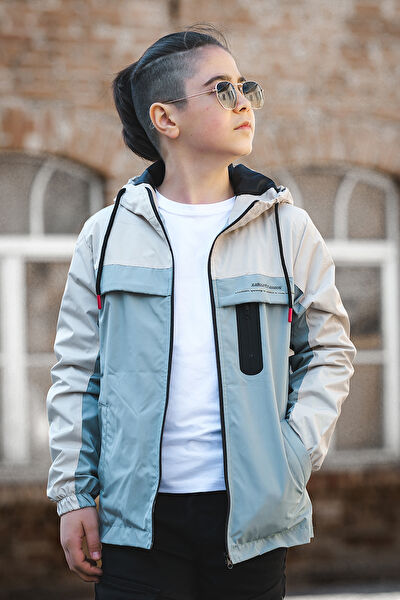 Zaziko Kids Erkek Çocuk Trençkot, Yağmurluk