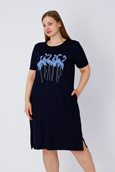 Intensive Büyük Beden Günlük Elbise