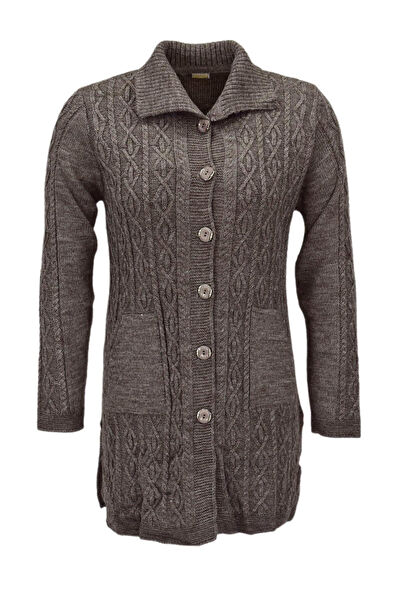 Kırmızıoğlu Triko Büyük Beden Hırka