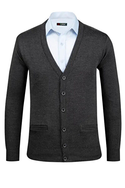 Çizgi Triko Erkek Hırka