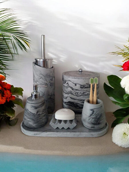 trust stone Banyo Aksesuar Seti