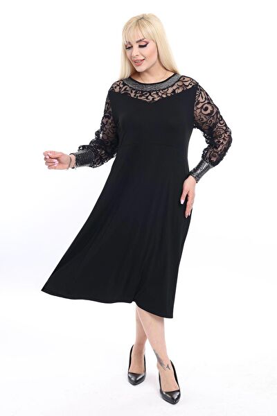 Modayız Büyük Beden Günlük Elbise