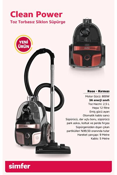 Simfer Elektrikli Süpürge