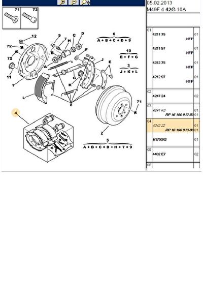 Psa Fren Balataları