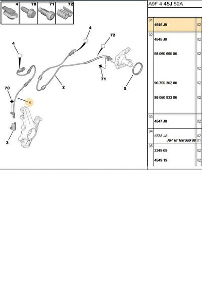 Delphi ABS Sensörleri
