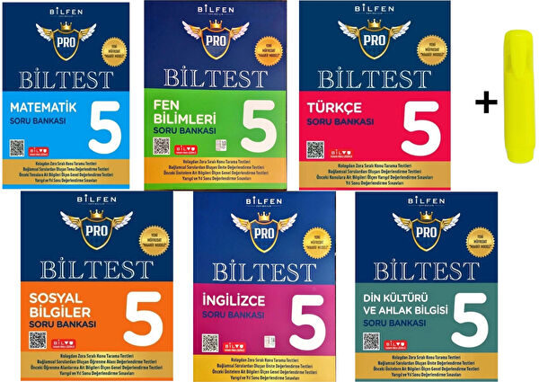 Bilfen Yayınları Ders ve Yardımcı Kaynak Kitapları