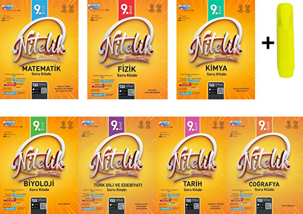 Nitelik Yayınları Ders ve Yardımcı Kaynak Kitapları