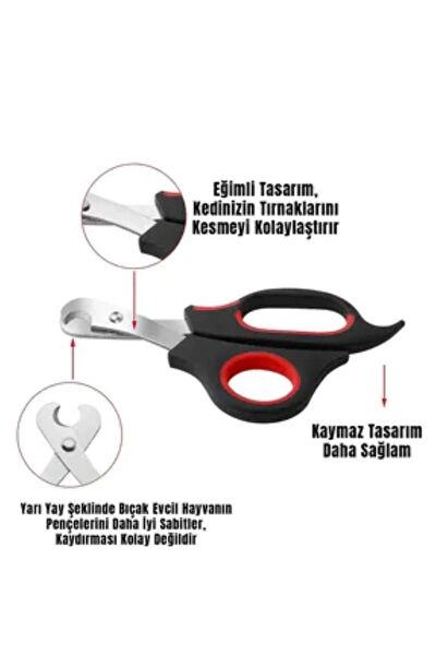 CARNIVAL LAND Kedi Tarak, Fırça, Makas