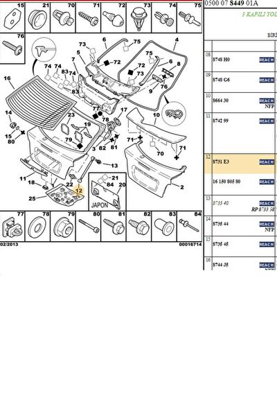 Frow Bagaj Amortisörleri