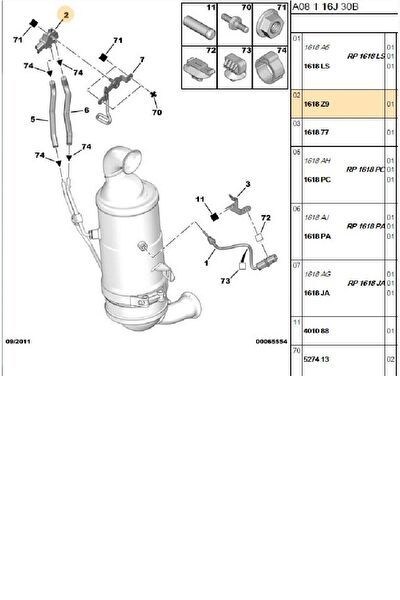 Psa Basınç Sensörü