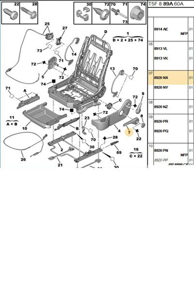 Psa Koltuk Aksesuarları