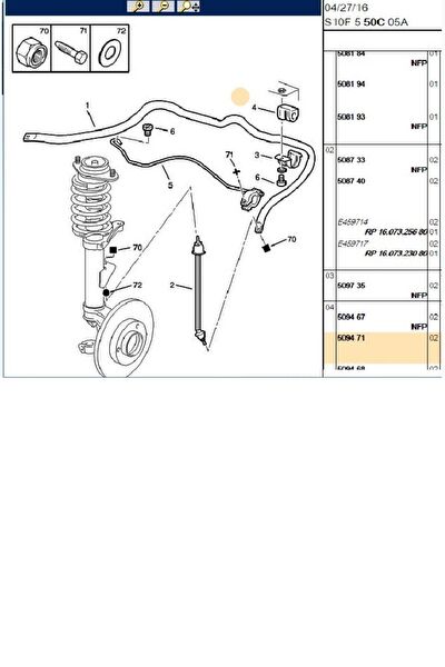 Psa Viraj Demir Lastiği