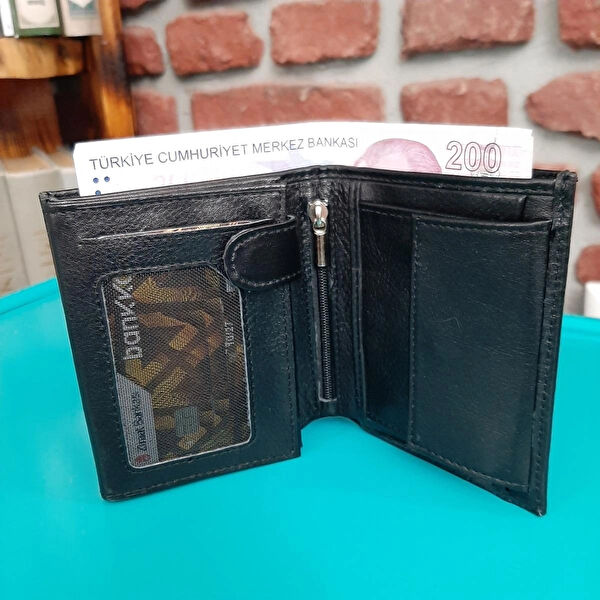 Real Leather Erkek Cüzdan