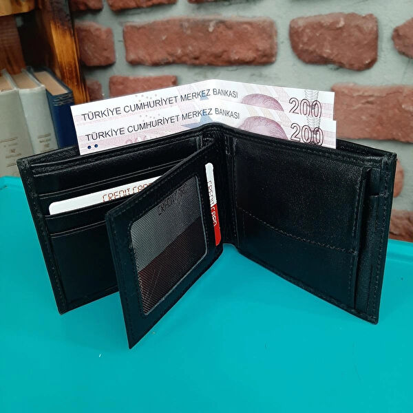 Real Leather Erkek Cüzdan