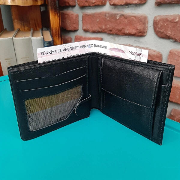 Real Leather Erkek Cüzdan