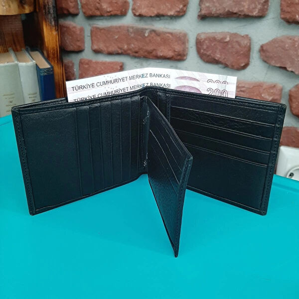 Real Leather Erkek Cüzdan