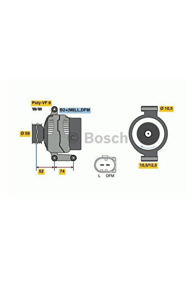 BOSCH Dijital Alternatör