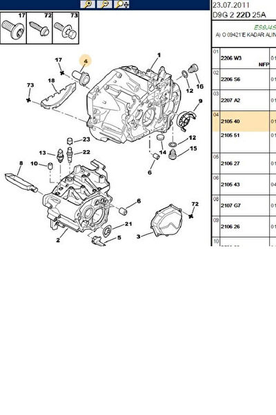 Psa Karoser & Karoser Malzemeleri