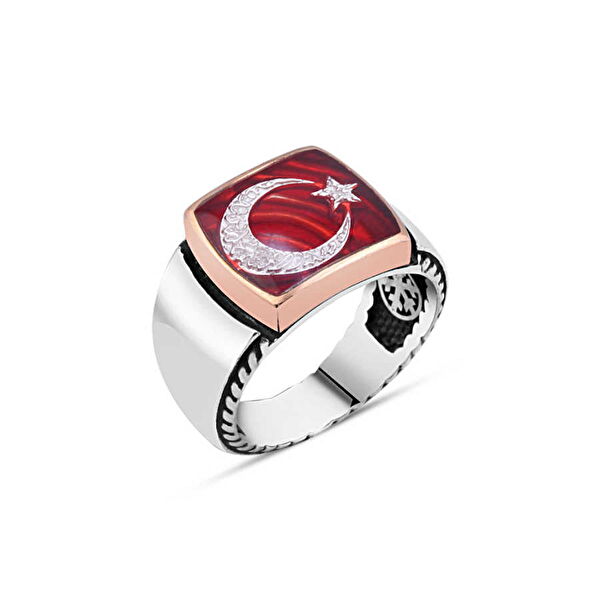 AMBERKAN Erkek Yüzük