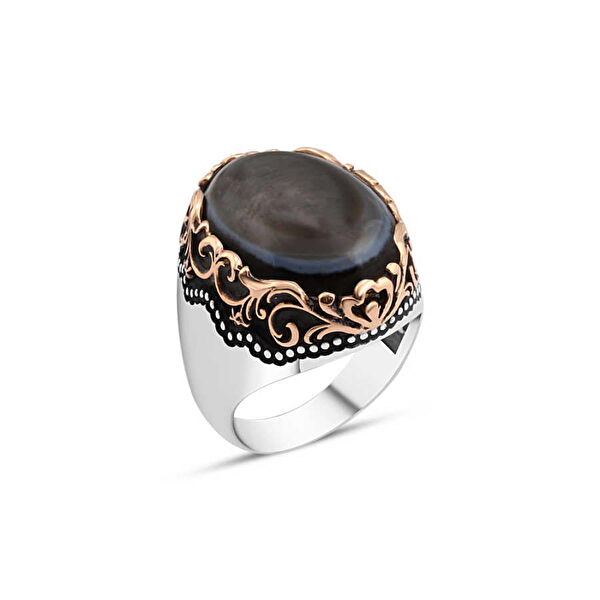 AMBERKAN Erkek Yüzük